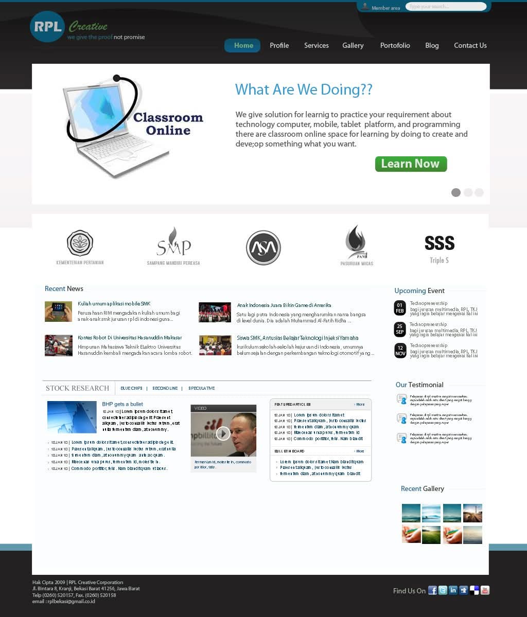 Project showcase